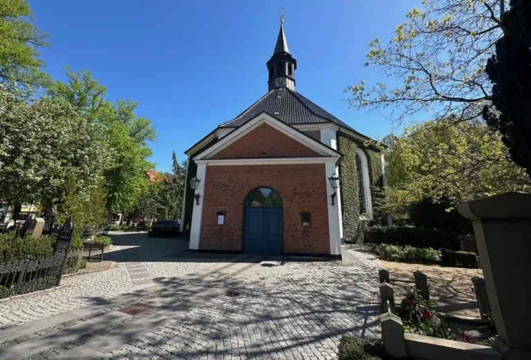 Frederiksberg Kirke på Frederiksberg ved kirkelig begravelse eller bisættelse
