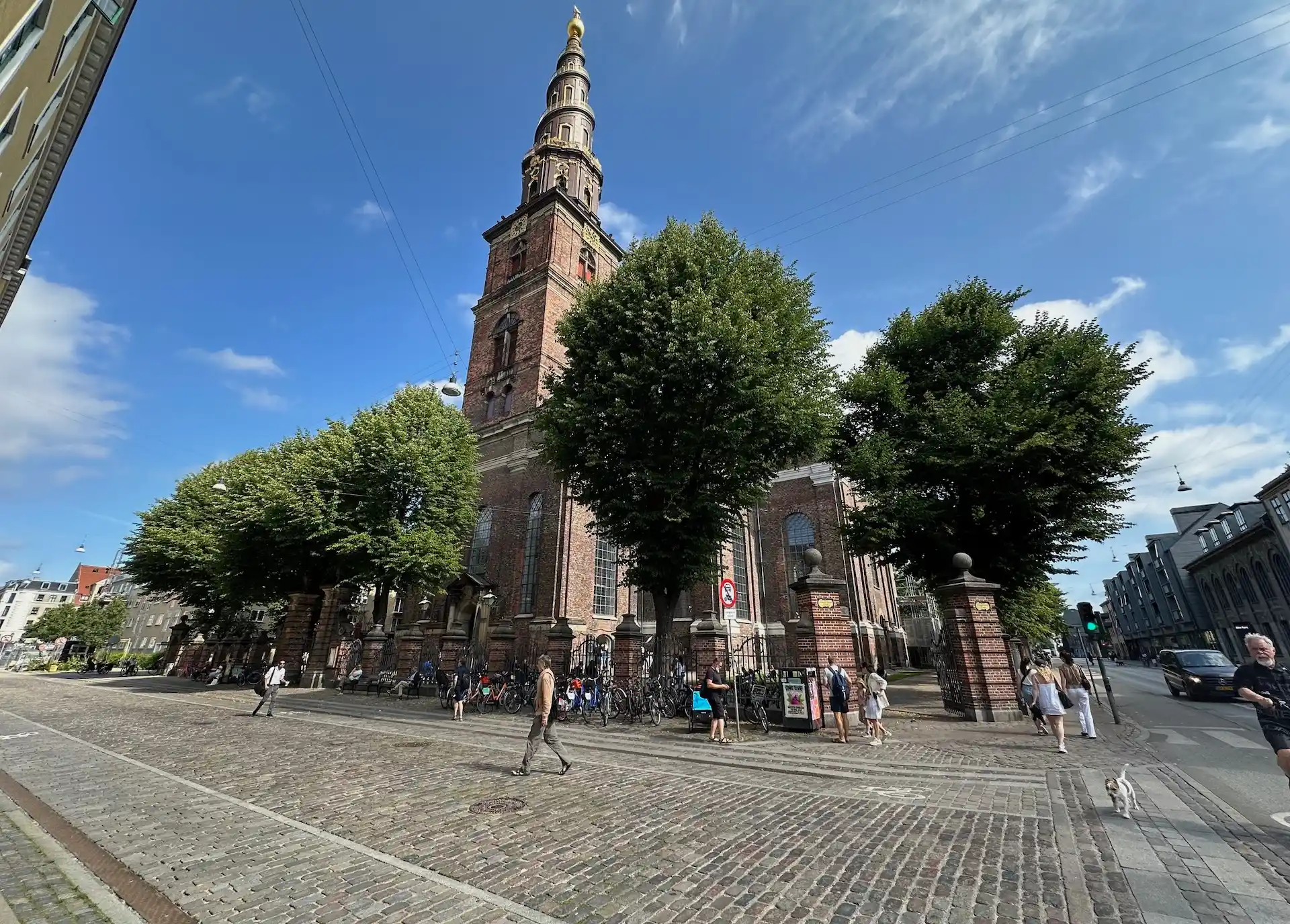 Bedemand i København K ved Vor Frelsers Kirke