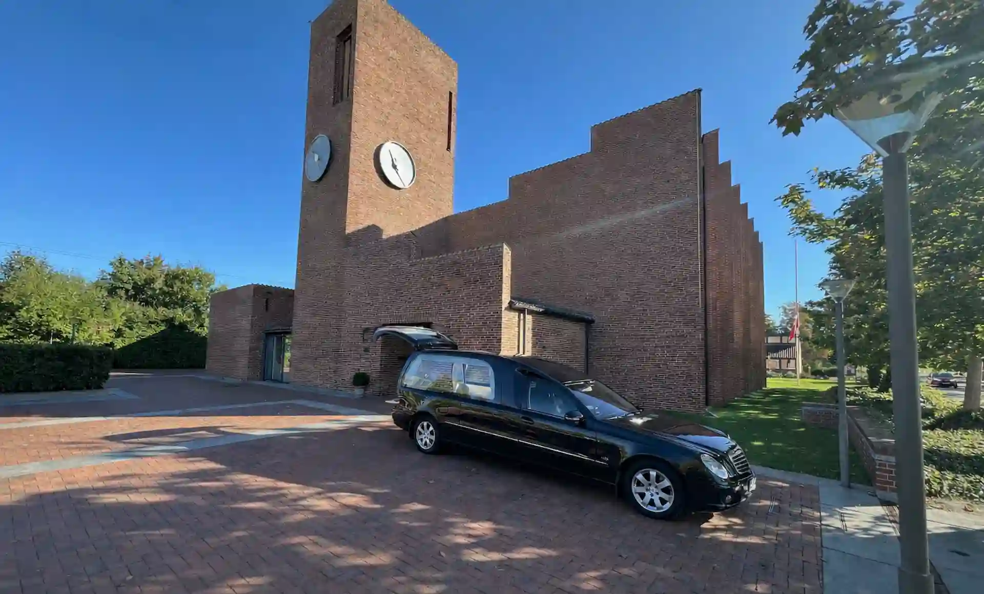 Bedemand i Skovlunde ved Skovlunde Kirke